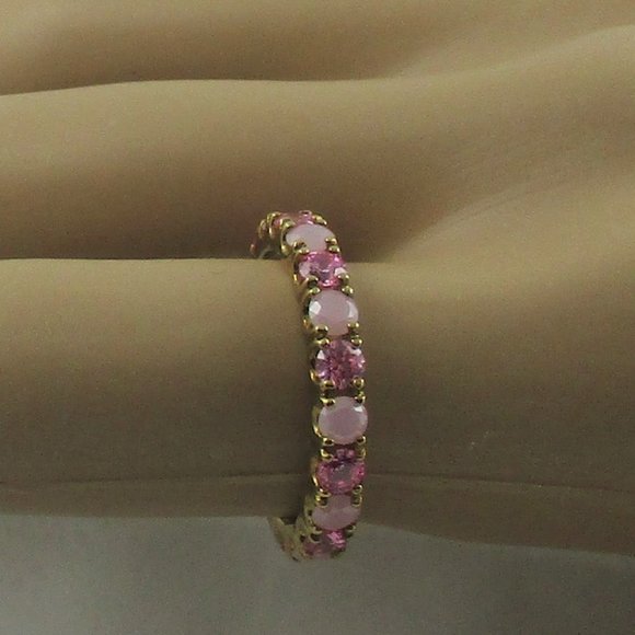 2.1ct Absolute Pink Opaque Band Ring - Picture 6 of 6